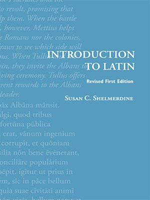 Introduction to latin shelmerdine pdf